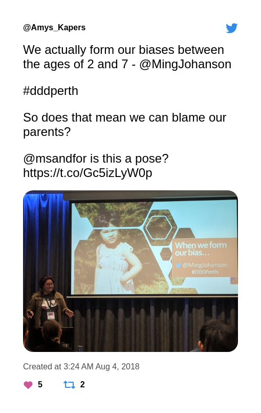 Static image of tweet linked here