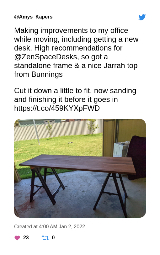 Static image of tweet linked here