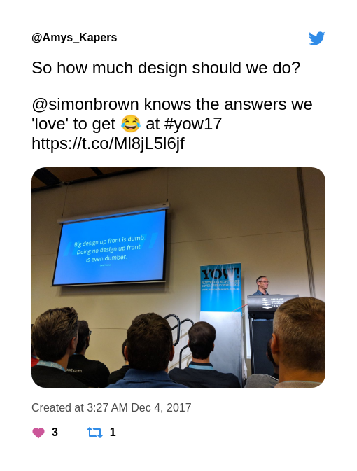 Static image of tweet linked here
