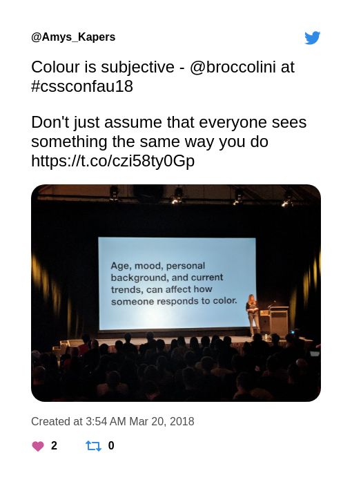 Static image of tweet linked here
