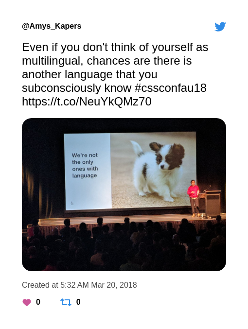 Static image of tweet linked here